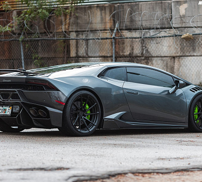 Фото дисков Anrky AN23 на Lamborghini Huracan