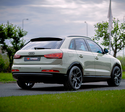 Фото дисков Vossen HF-5 на Audi Q3 (8U)