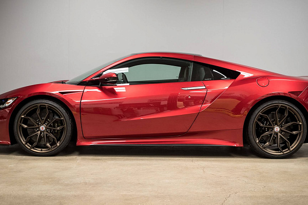 Фото дисков HRE P201 Сатиновая бронза на Acura NSX II
