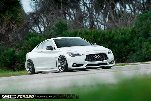 Фото дисков BC Forged HCA162 Глянцевый графит на Infiniti Q60 II