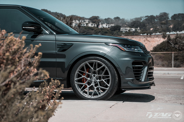Фото дисков Vossen UV-1 Глянцевый темный лак на Land Rover Range Rover Sport II
