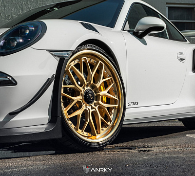 Фото дисков Anrky RS1 на Porsche 911 VII