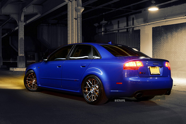 Фото дисков Strasse Wheels SM7 Deep Concave Другой цвет на Audi A/S/RS 4 (B8)