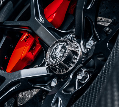Фото дисков Brixton Forged PF7 Aerotech на Ferrari 458