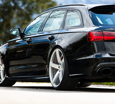 Фото дисков Vossen CV3 на Audi A/RS 6 (C7)