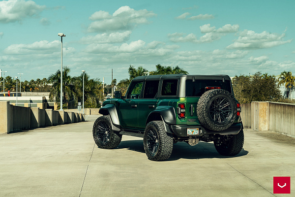 Фото дисков Vossen HF6-5 Черный сатин на Ford Bronco