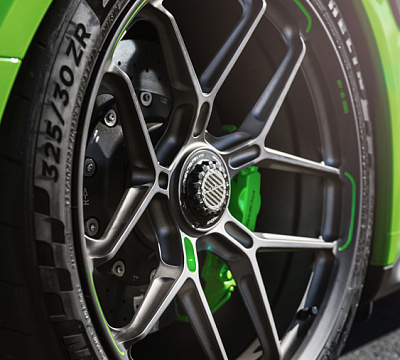 Фото дисков Brixton Forged PF7-RS на Porsche 911 VII