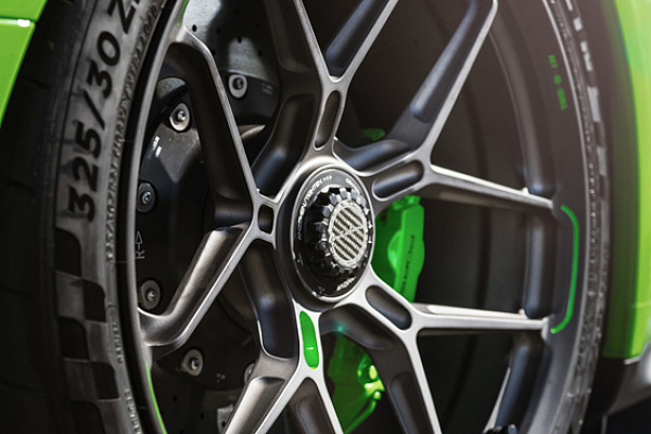 Фото дисков Brixton Forged PF7-RS Сатиновый темный лак на Porsche 911 VII
