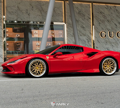 Фото дисков Anrky S3-X1 на Ferrari F8