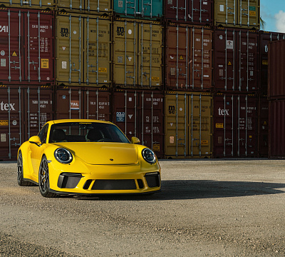 Фото дисков Vossen S21-01 на Porsche 911 VII