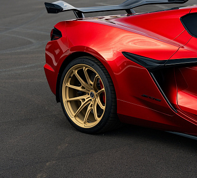 Фото дисков Brixton Forged PF11 R / RS на Chevrolet Corvette C8