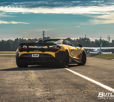 Фото дисков Vossen M-X6 на McLaren 720S