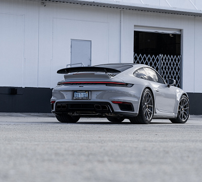 Фото дисков Strasse Wheels SV5 Deep Concave Duoblock на Porsche 911 VIII