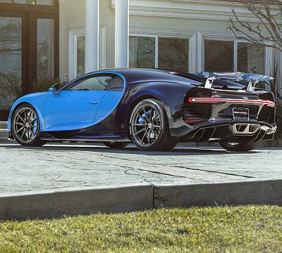 Фото дисков Vossen M-X2 на Bugatti Chiron