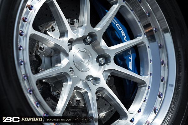 Фото дисков BC Forged LE10 // MLE10 Глянцевый лак на Chevrolet Corvette C6