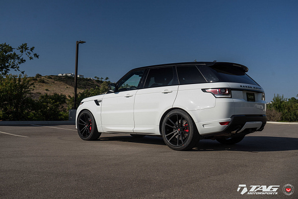 Фото дисков Vossen CG-203 Черный сатин на Land Rover Range Rover Sport II