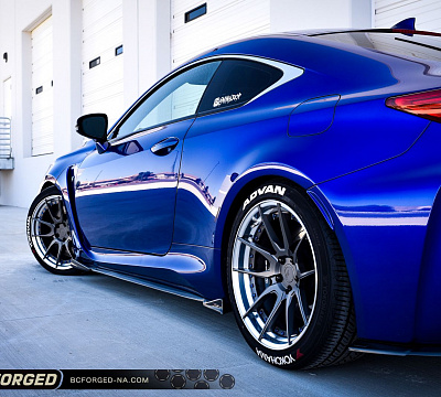 Фото дисков BC Forged HCA162 на Lexus RC