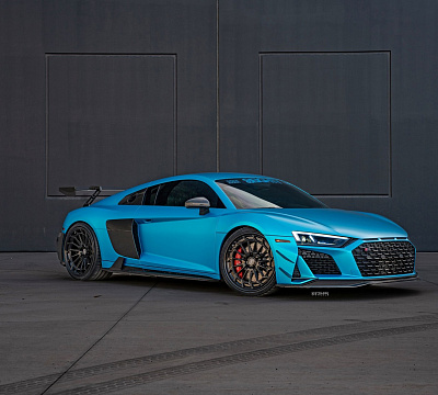 Фото дисков Strasse Wheels SV15FF Deep Concave FS на Audi R8 (4S)