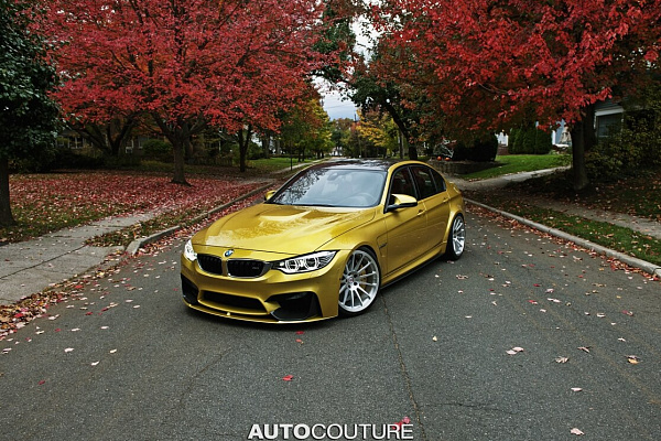 Фото дисков HRE 303M Глянцевый лак на BMW 3/M3 (F3x/F80)