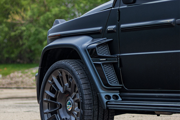 Фото дисков Brixton Forged LX03 Сатиновый темный лак на Mercedes-Benz G-Class III