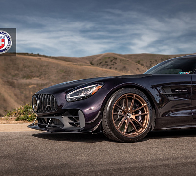Фото дисков HRE P104 на Mercedes-Benz AMG GT I