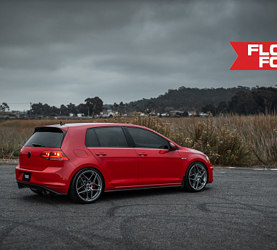 Фото дисков HRE FF11 на Volkswagen Golf VII