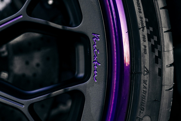 Фото дисков Brixton Forged CM6-RS Черный сатин на McLaren 720S