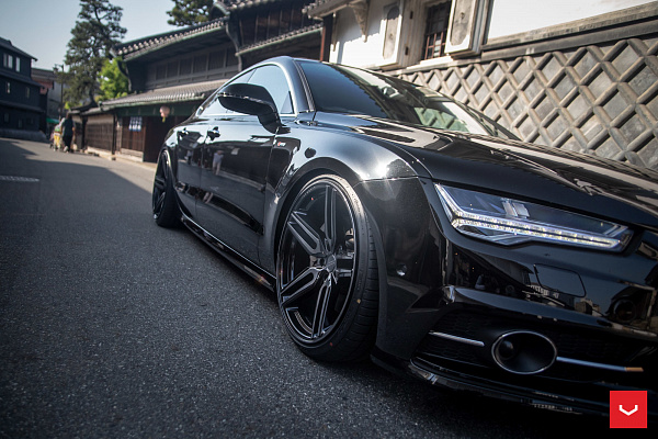 Фото дисков Vossen HF-1 Алмазная проточка на Audi A/RS 7 (4G)