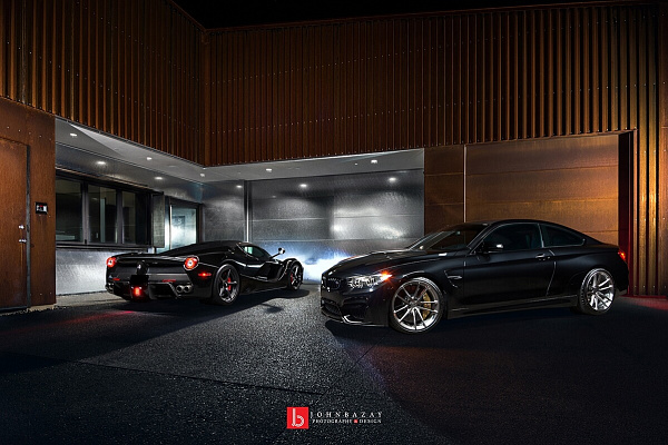 Фото дисков HRE P104 Глянцевый тонированный лак на BMW 4/M4 (F32/F82)