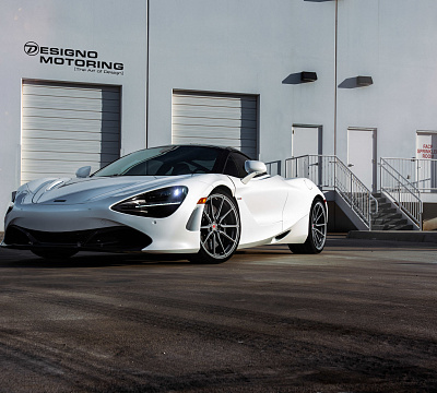 Фото дисков Vossen M-X2 на McLaren 720S