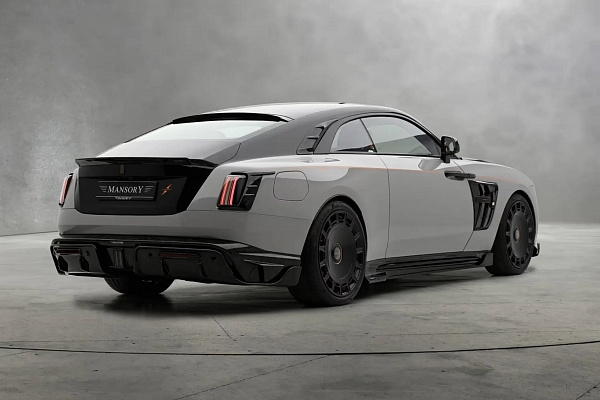 Фото дисков Mansory FD.15 Черный глянец на Rolls-Royce Spectre