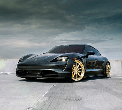 Фото дисков Anrky AN28 на Porsche Taycan I