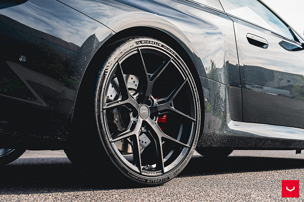 Фото дисков Vossen HF-5 Черный сатин на BMW 2/M2 (G42/G87)