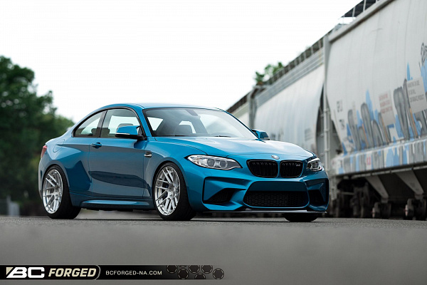 Фото дисков BC Forged HCA214 Глянцевый лак на BMW 2/M2 (F22/F87)