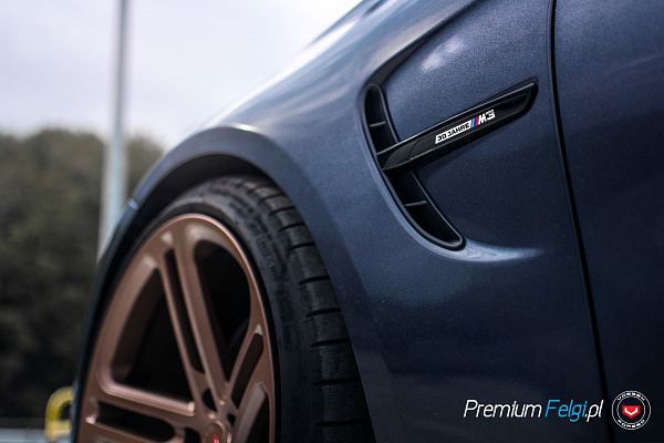 Фото дисков Vossen CG-202 Сатиновая темная медь на BMW 3/M3 (F3x/F80)