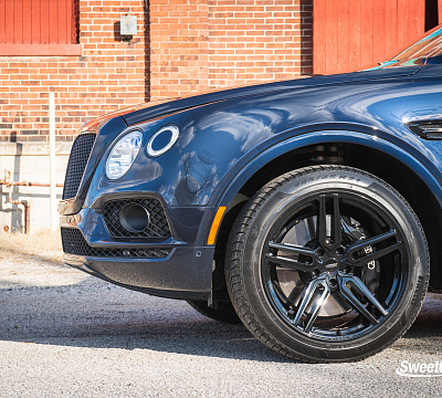 Фото дисков Vossen HF-1 на Bentley Bentayga