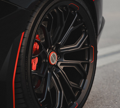 Фото дисков Brixton Forged PF10-RS на Lamborghini Aventador