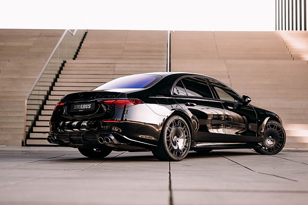 Фото дисков BRABUS Monoblock M (Platinum Edition) Черный глянец на Mercedes-Benz S-Class (W223)