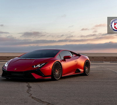 Фото дисков HRE 501M на Lamborghini Huracan