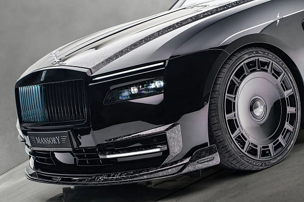Фото дисков Mansory FD.15 Черный глянец на Rolls-Royce Spectre