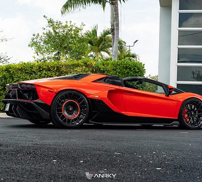 Фото дисков Anrky AN20 на Lamborghini Aventador