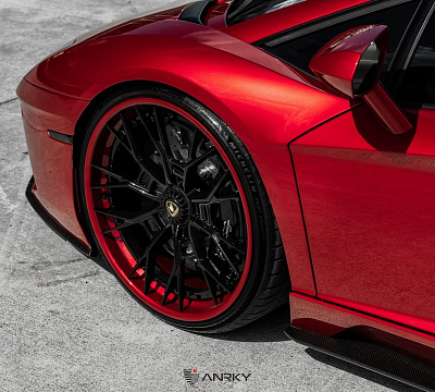 Фото дисков Anrky S3-X5 на Lamborghini Aventador