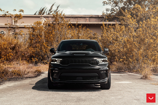 Фото дисков Vossen HF-3 Черный глянец на Dodge Durango III