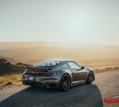 Фото дисков Vossen HF-5 на Porsche 911 VIII