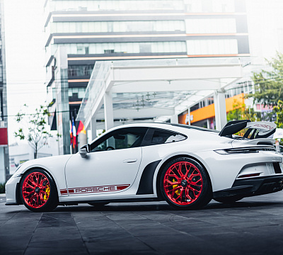 Фото дисков Brixton Forged PF10-RS на Porsche 911 VIII