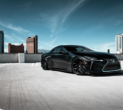 Фото дисков Vossen HF-2 на Lexus LC 500
