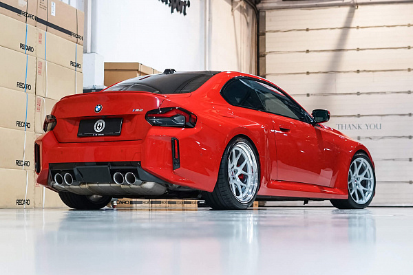 Фото дисков HRE 521M Серебро на BMW 2/M2 (G42/G87)