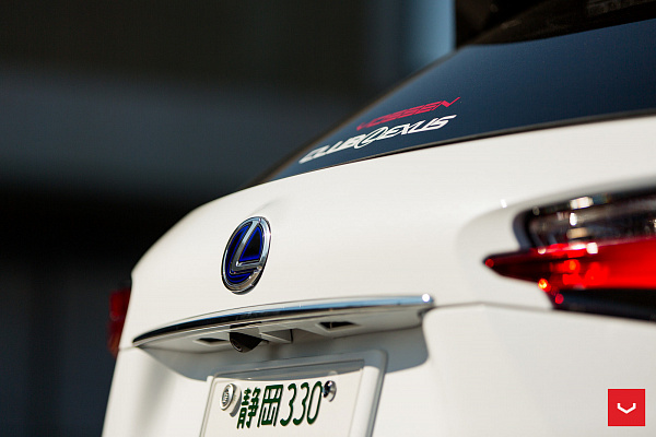 Фото дисков Vossen CVT Сатиновое темное золото на Lexus NX I