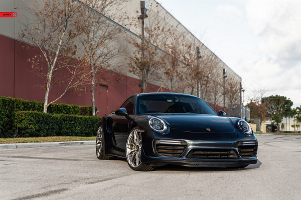 Фото дисков Anrky S1-X1 Глянцевый тонированный лак на Porsche 911 VII