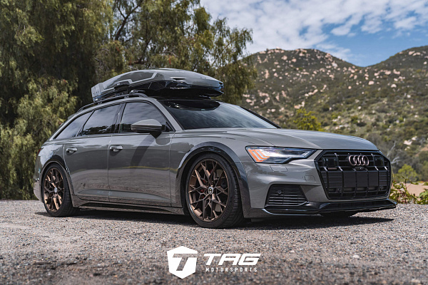 Фото дисков HRE FF10 Сатиновая бронза на Audi A/RS 6 (C8)